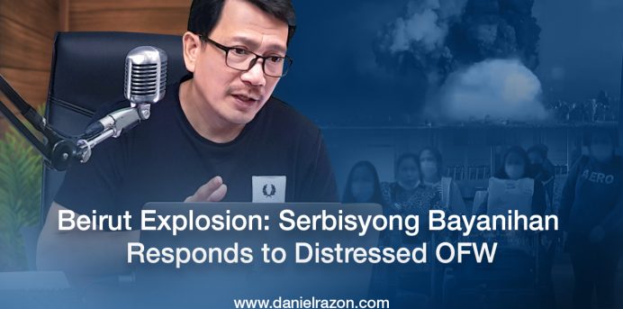 Beirut Explosion: Serbisyong Bayanihan Responds to a Distressed OFW